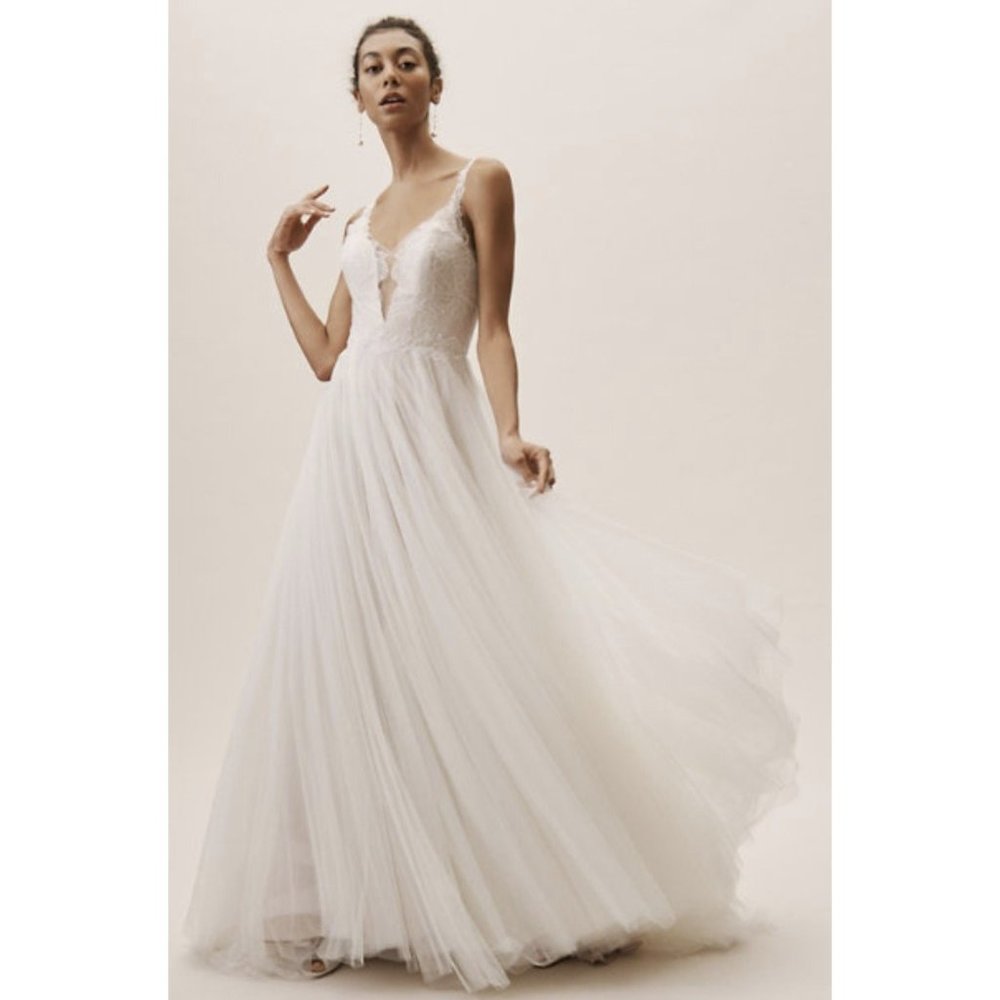 BHLDN Wtoo Mercer Wedding Gown Size 4 & 12